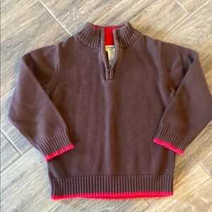 Brown and Red Boys  Sweater size 5 Osh Kosh B’Gosh